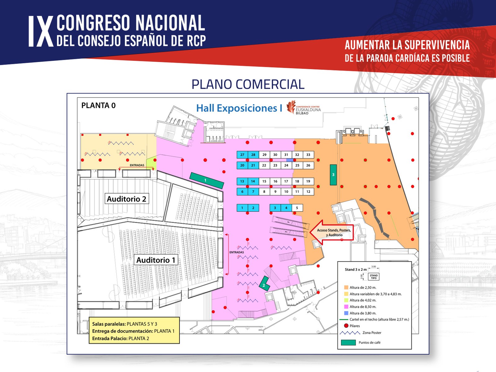 Plano de exposición comercial CERCP 2026